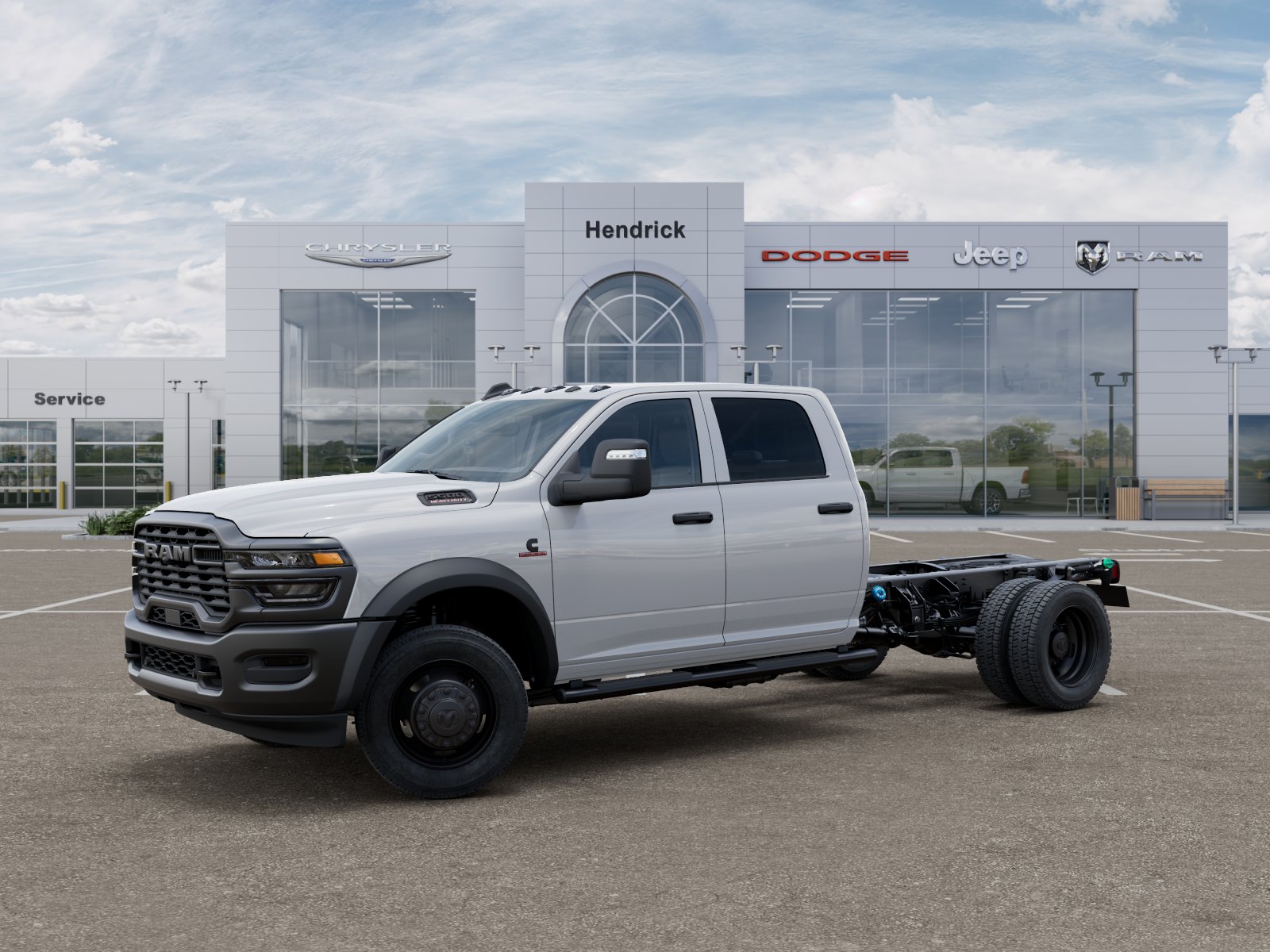 New 2026 Bright White Clear-Coat Exterior Paint RAM Tradesman image 30