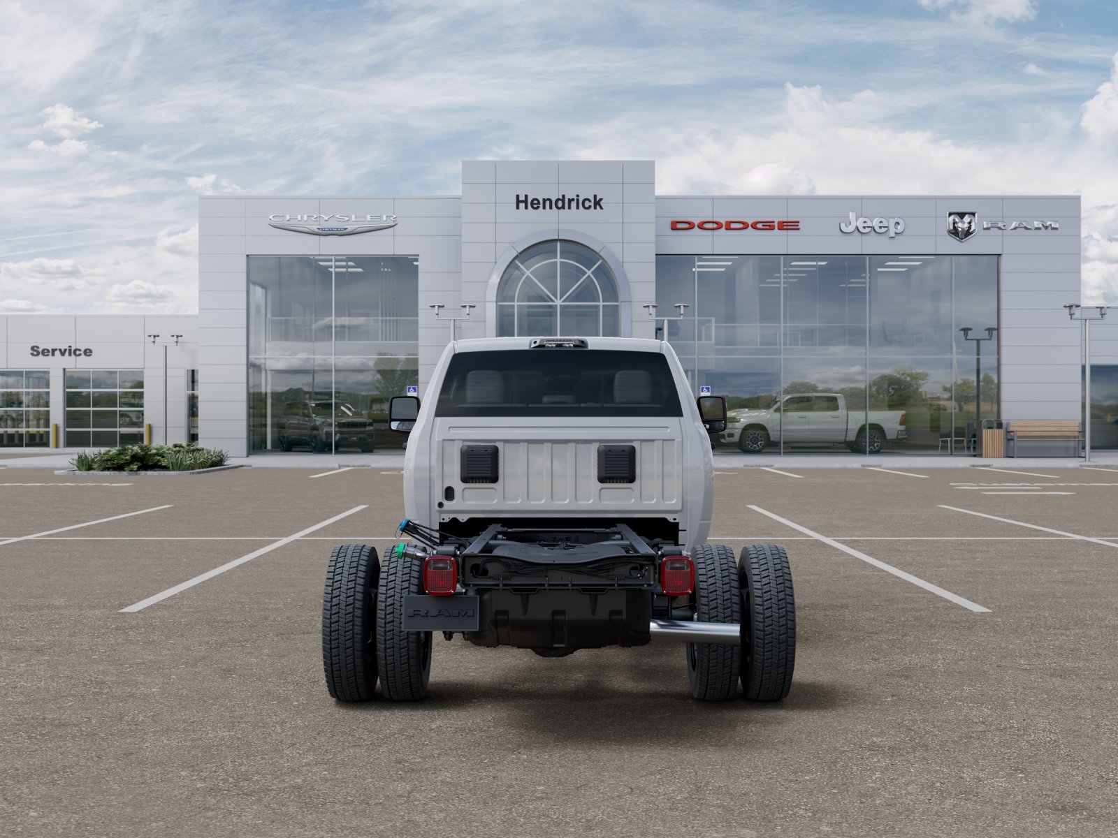 New 2026 Bright White Clear-Coat Exterior Paint RAM Tradesman image 34