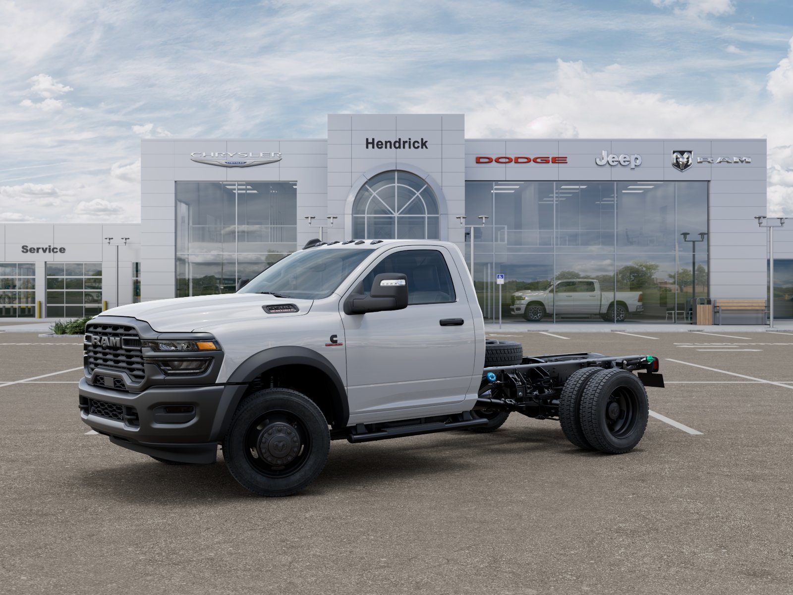 New 2026 Bright White Clear-Coat Exterior Paint RAM Tradesman image 37