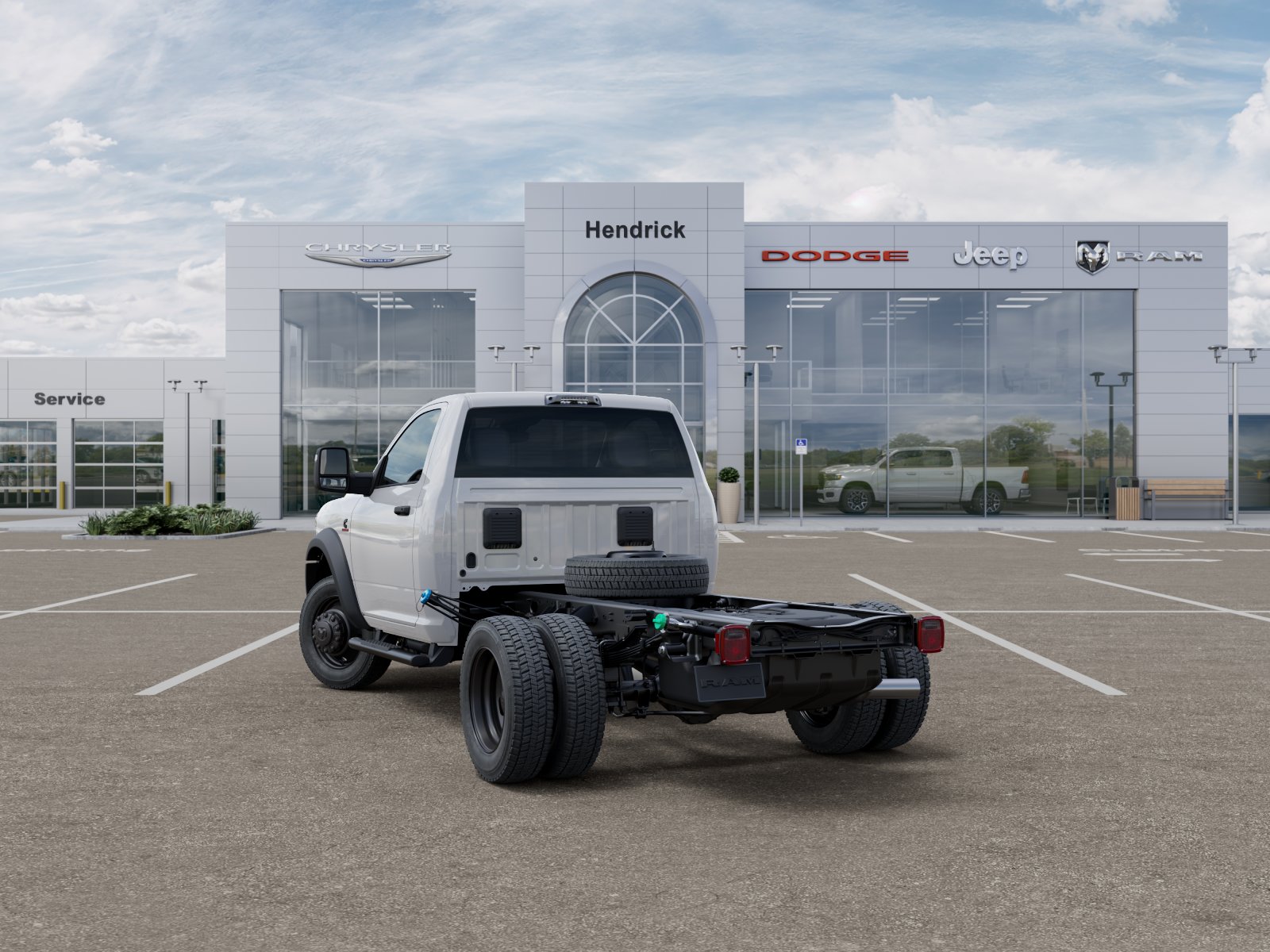 New 2026 Bright White Clear-Coat Exterior Paint RAM Tradesman image 38