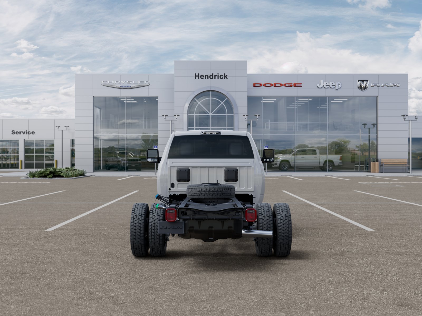 New 2026 Bright White Clear-Coat Exterior Paint RAM Tradesman image 41