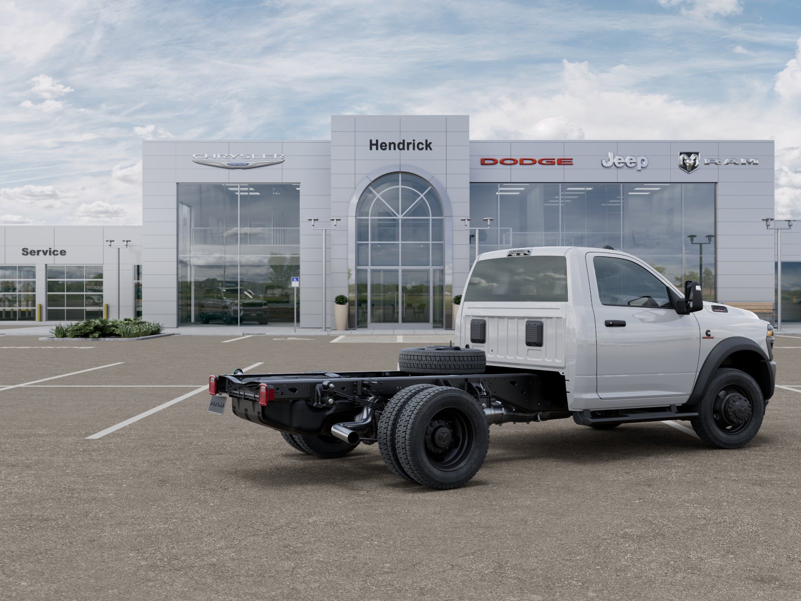 New 2026 Bright White Clear-Coat Exterior Paint RAM Tradesman image 39