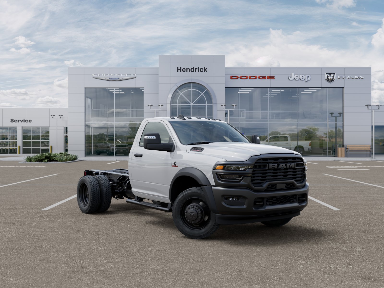 New 2026 Bright White Clear-Coat Exterior Paint RAM Tradesman image 35