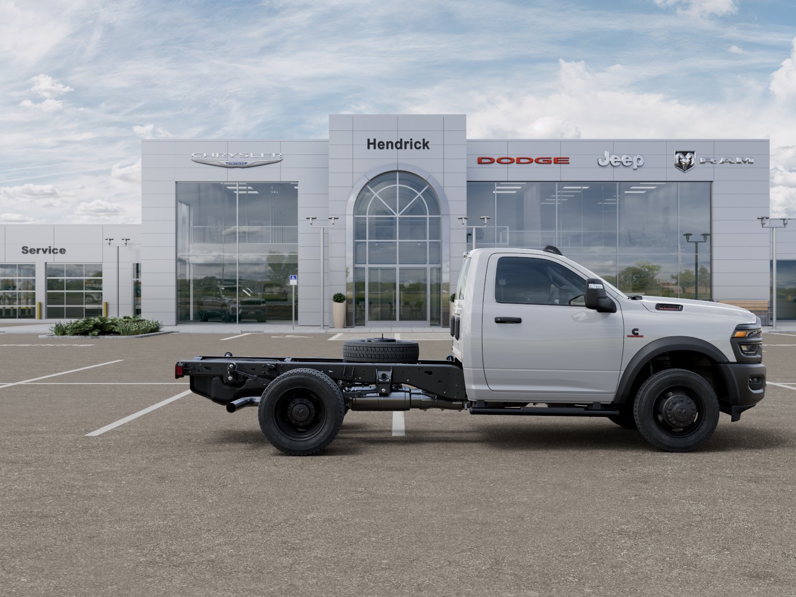 New 2026 Bright White Clear-Coat Exterior Paint RAM Tradesman image 55