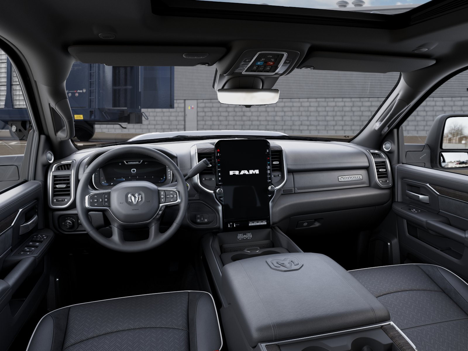 New 2026 Ceramic Gray Clear-Coat Exterior Paint RAM LARAMIE image 14