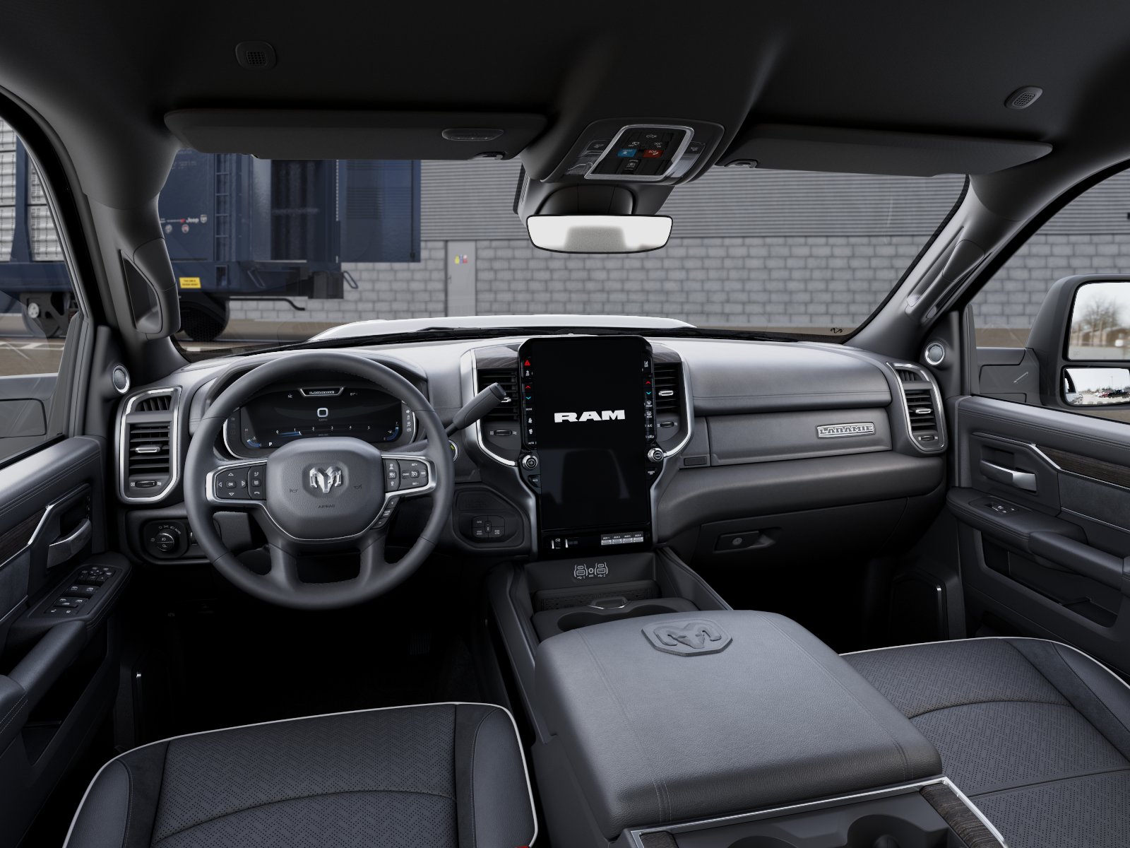 New 2026 Bright White Clear-Coat Exterior Paint RAM Laramie image 26