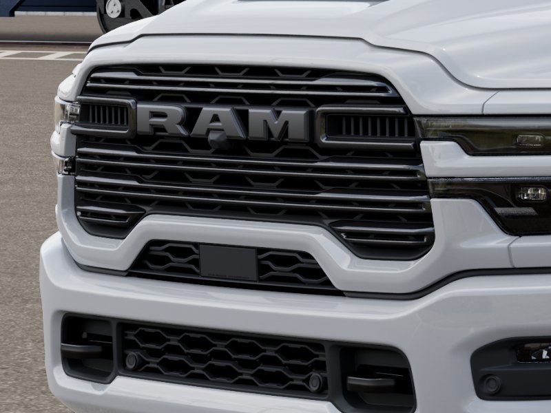 New 2026 Bright White Clear-Coat Exterior Paint RAM Laramie image 25