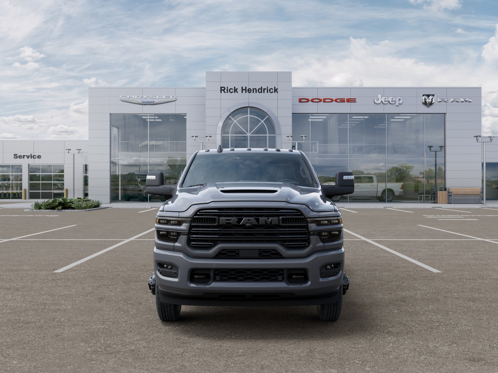 New 2026 Ceramic Gray Clear-Coat Exterior Paint RAM Laramie image 32