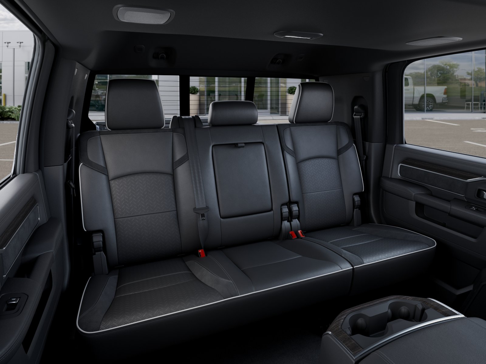 New 2026 Ceramic Gray Clear-Coat Exterior Paint RAM Laramie image 41