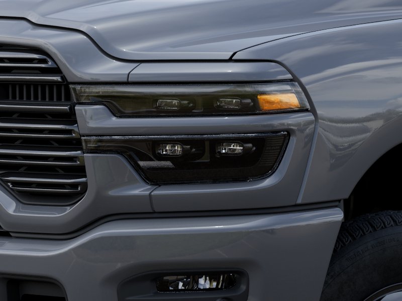 New 2026 Ceramic Gray Clear-Coat Exterior Paint RAM Laramie image 36
