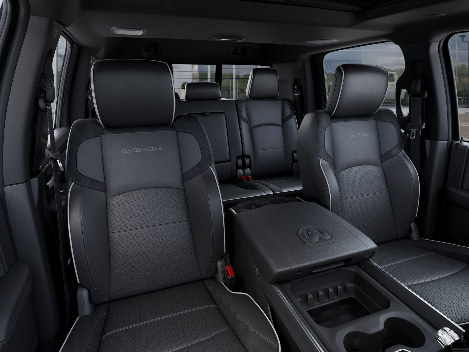 New 2026 Ceramic Gray Clear-Coat Exterior Paint RAM Laramie image 42