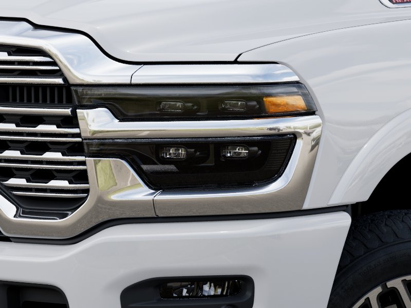 New 2026 Bright White Clear-Coat Exterior Paint RAM Longhorn image 10