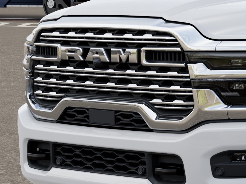 New 2026 Bright White Clear-Coat Exterior Paint RAM Longhorn image 11