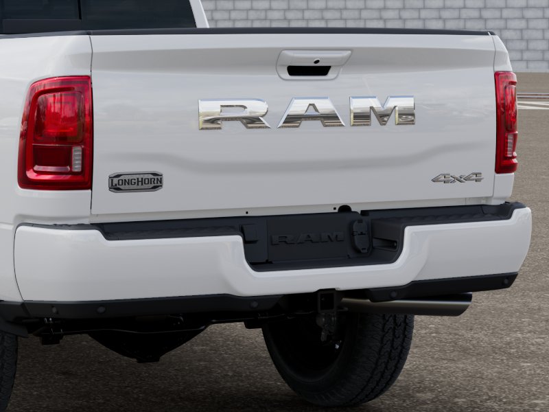 New 2026 Bright White Clear-Coat Exterior Paint RAM Longhorn image 13