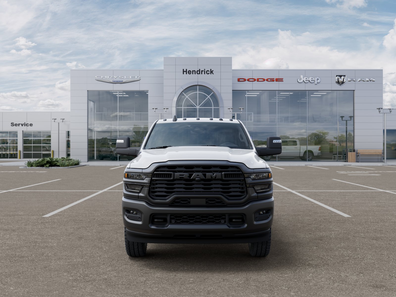 New 2026 Bright White Clear-Coat Exterior Paint RAM Tradesman image 6