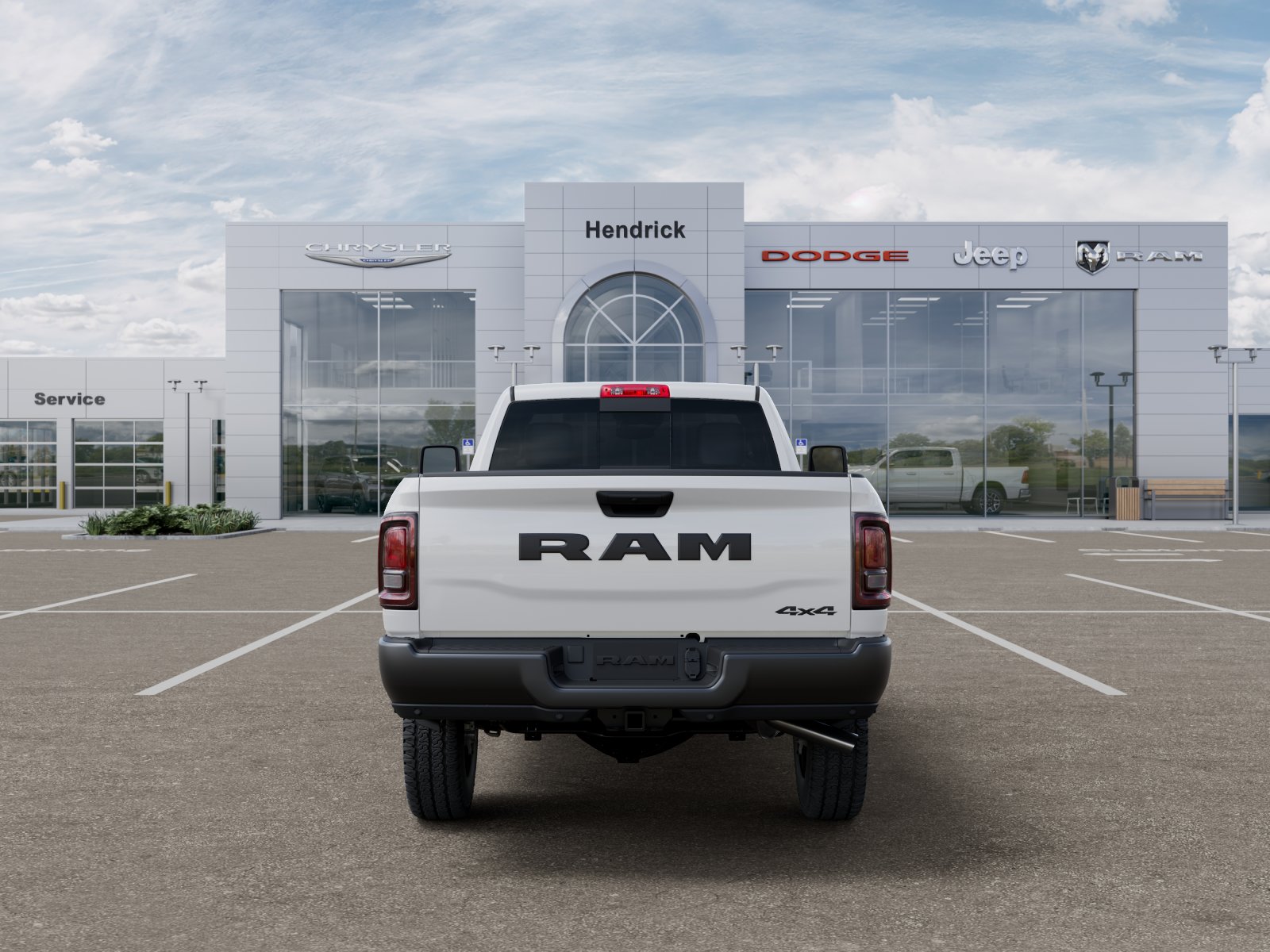 New 2026 Bright White Clear-Coat Exterior Paint RAM Tradesman image 7