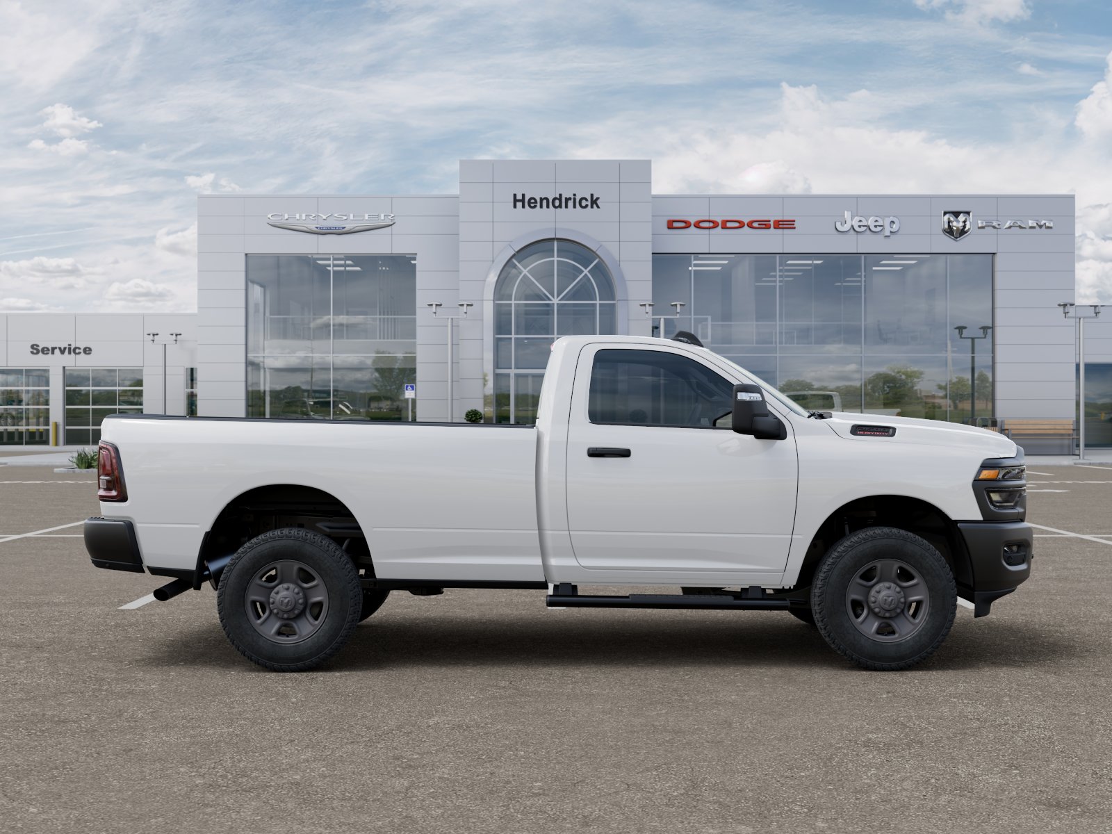 New 2026 Bright White Clear-Coat Exterior Paint RAM Tradesman image 21