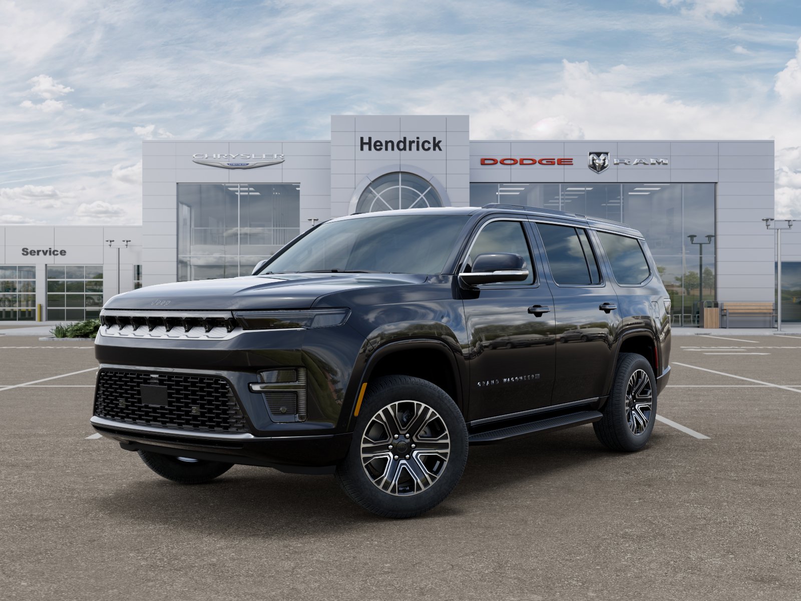 New 2026 High Gloss Black Exterior Paint Jeep Grand Wagoneer image 2