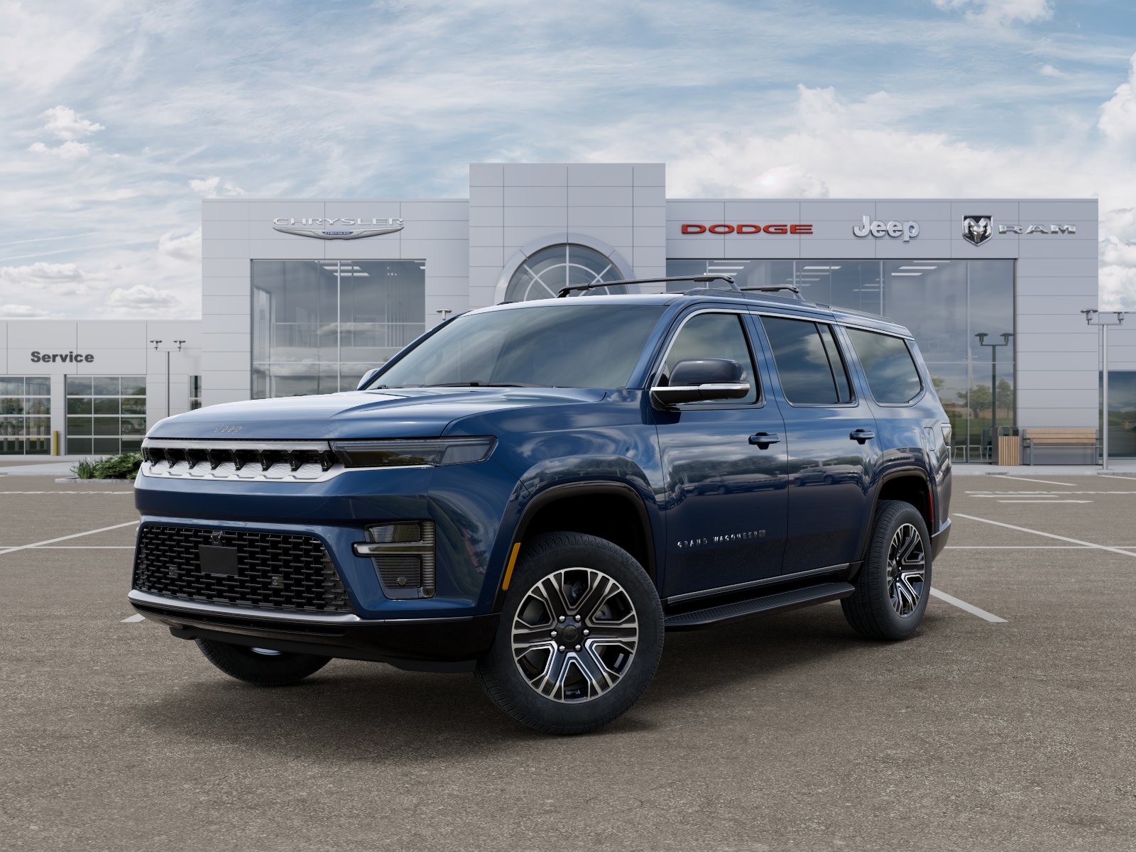 New 2026 Fathom Blue Pearl-Coat Exterior Paint (Late Availability) Jeep  image 27