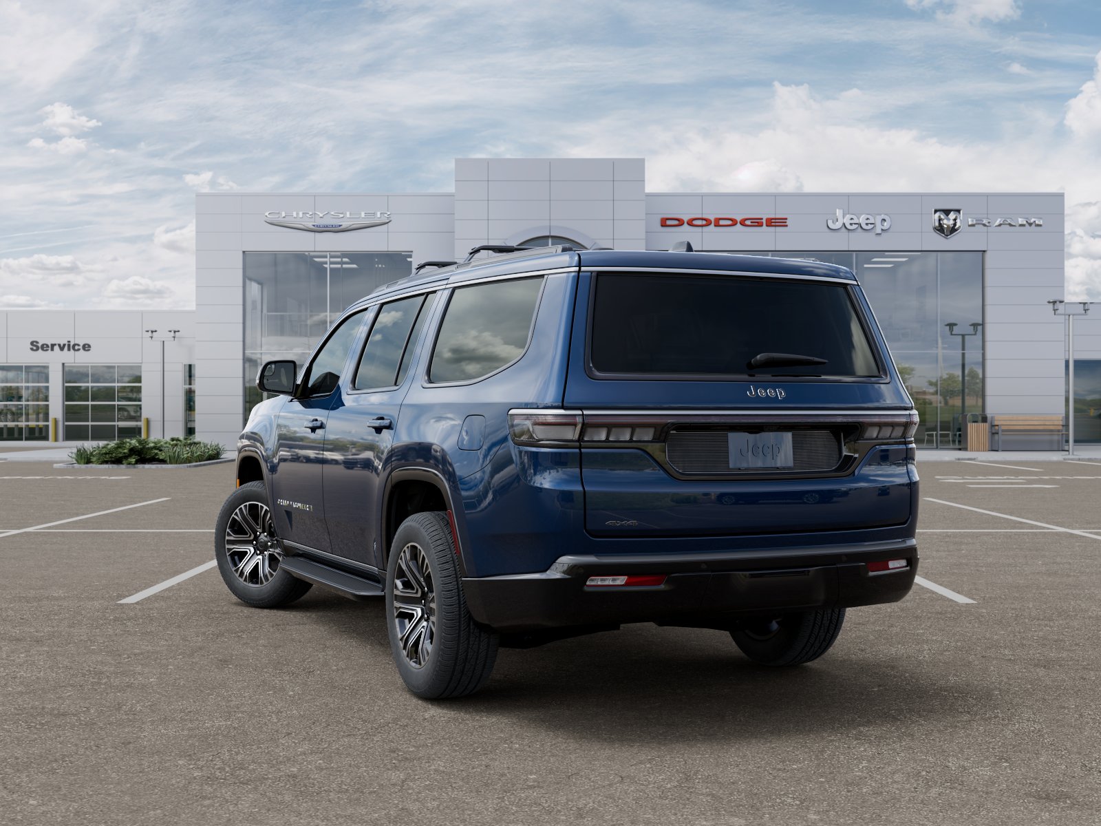 New 2026 Fathom Blue Pearl-Coat Exterior Paint (Late Availability) Jeep  image 29