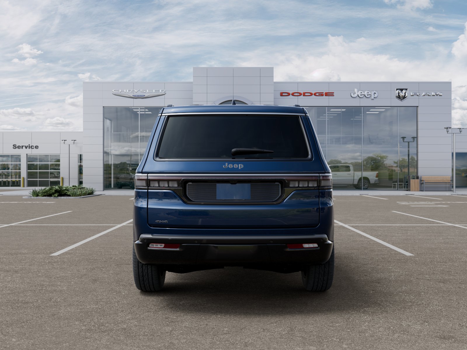 New 2026 Fathom Blue Pearl-Coat Exterior Paint (Late Availability) Jeep  image 33