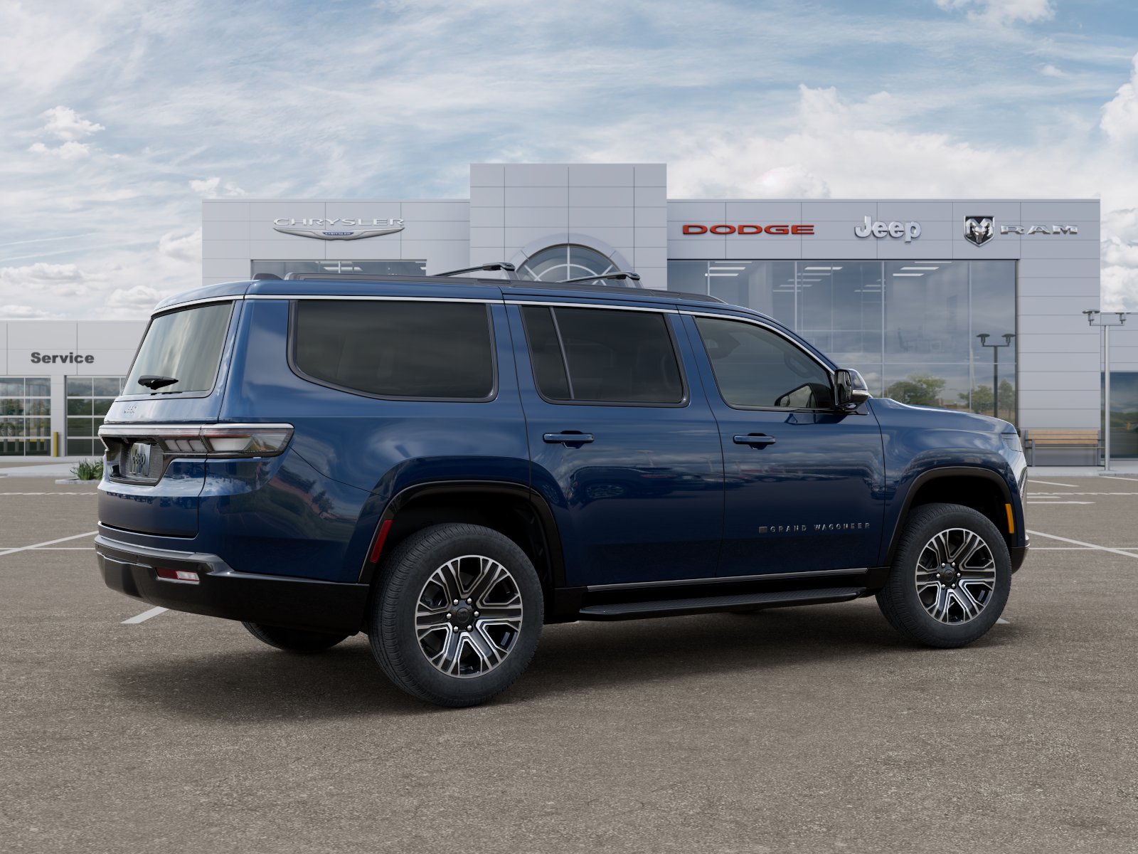 New 2026 Fathom Blue Pearl-Coat Exterior Paint (Late Availability) Jeep  image 30