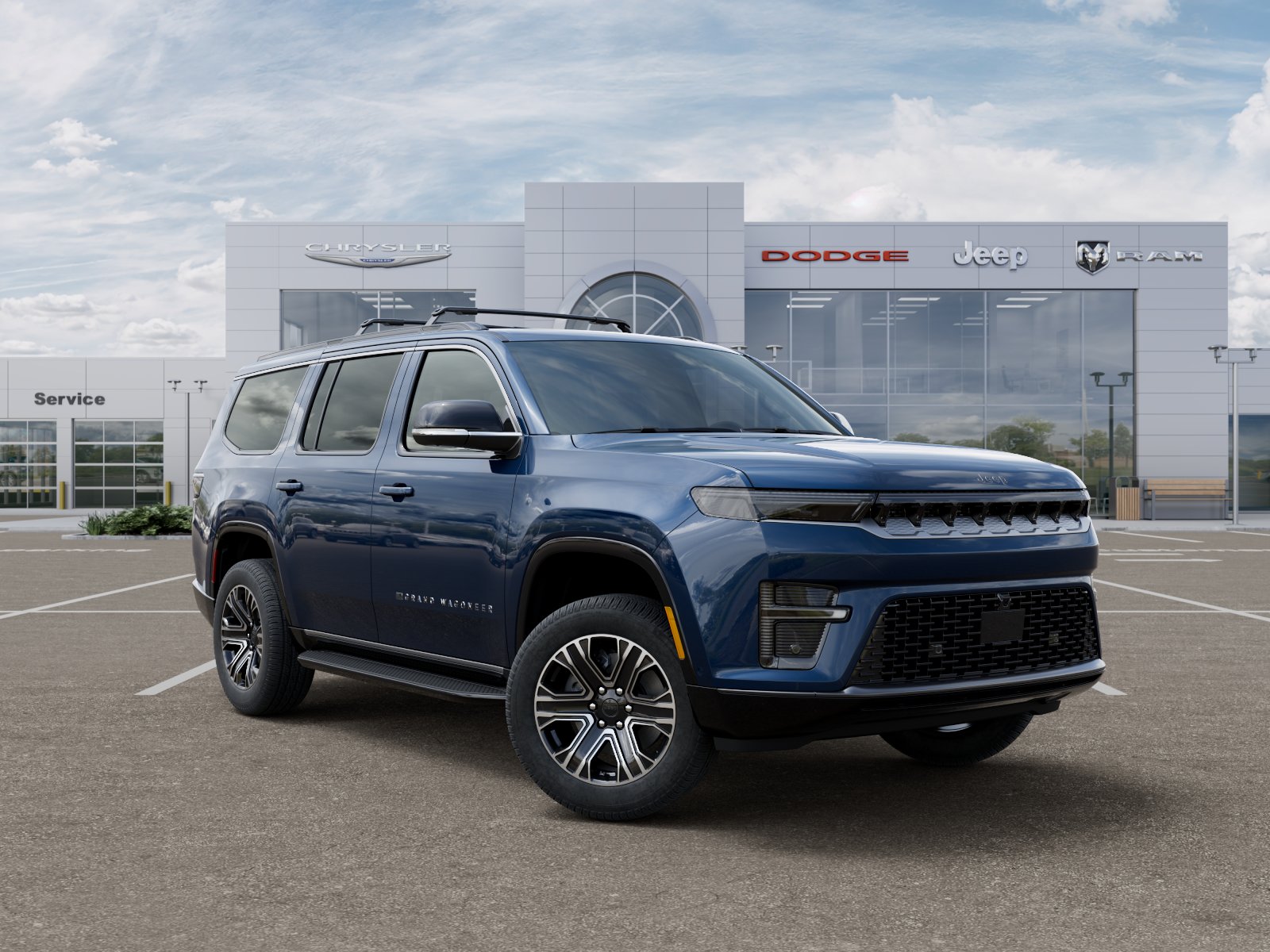New 2026 Fathom Blue Pearl-Coat Exterior Paint (Late Availability) Jeep  image 31