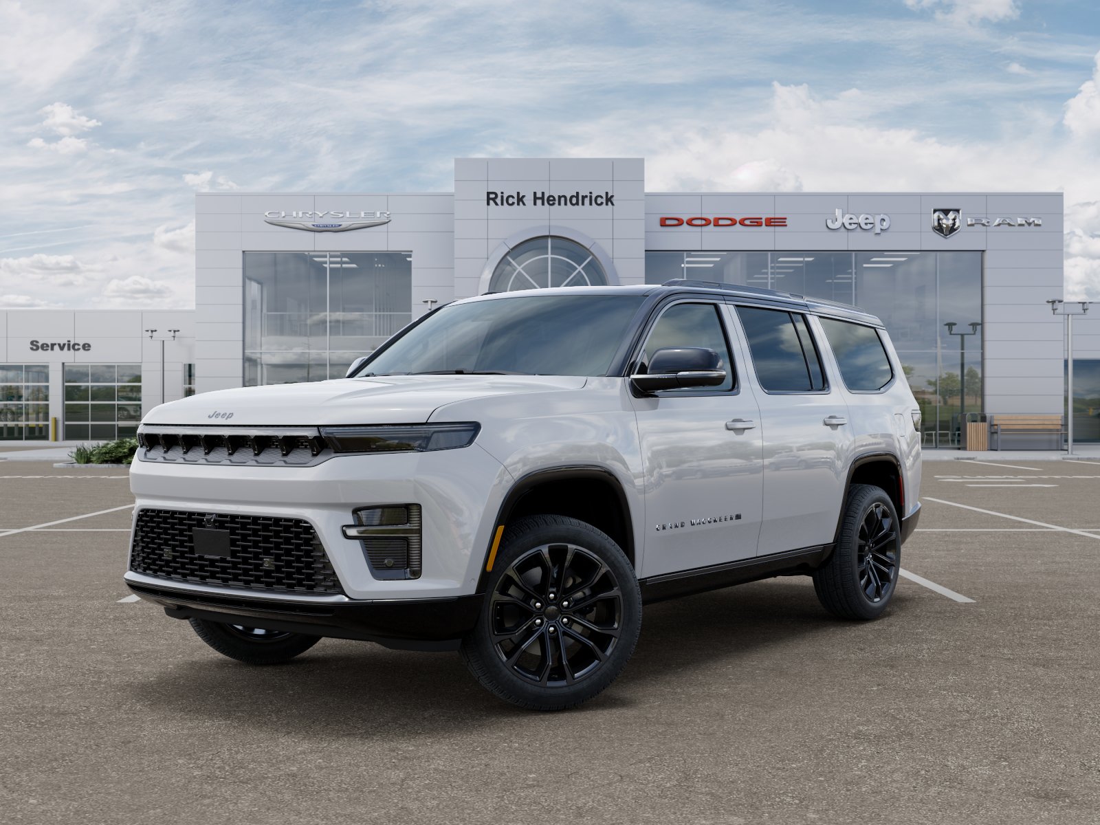New 2026 Bright White Clear-Coat Exterior Paint Jeep Summit Obsidian image 28
