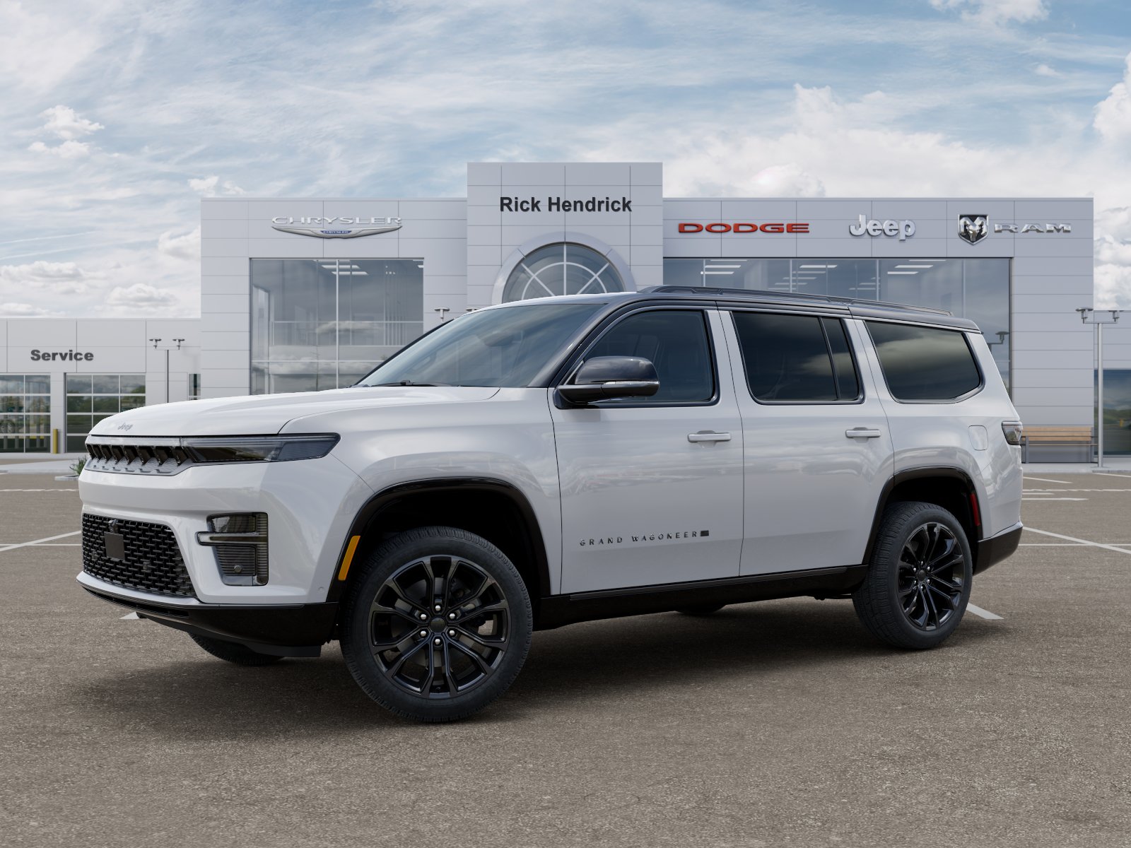 New 2026 Bright White Clear-Coat Exterior Paint Jeep Summit Obsidian image 29