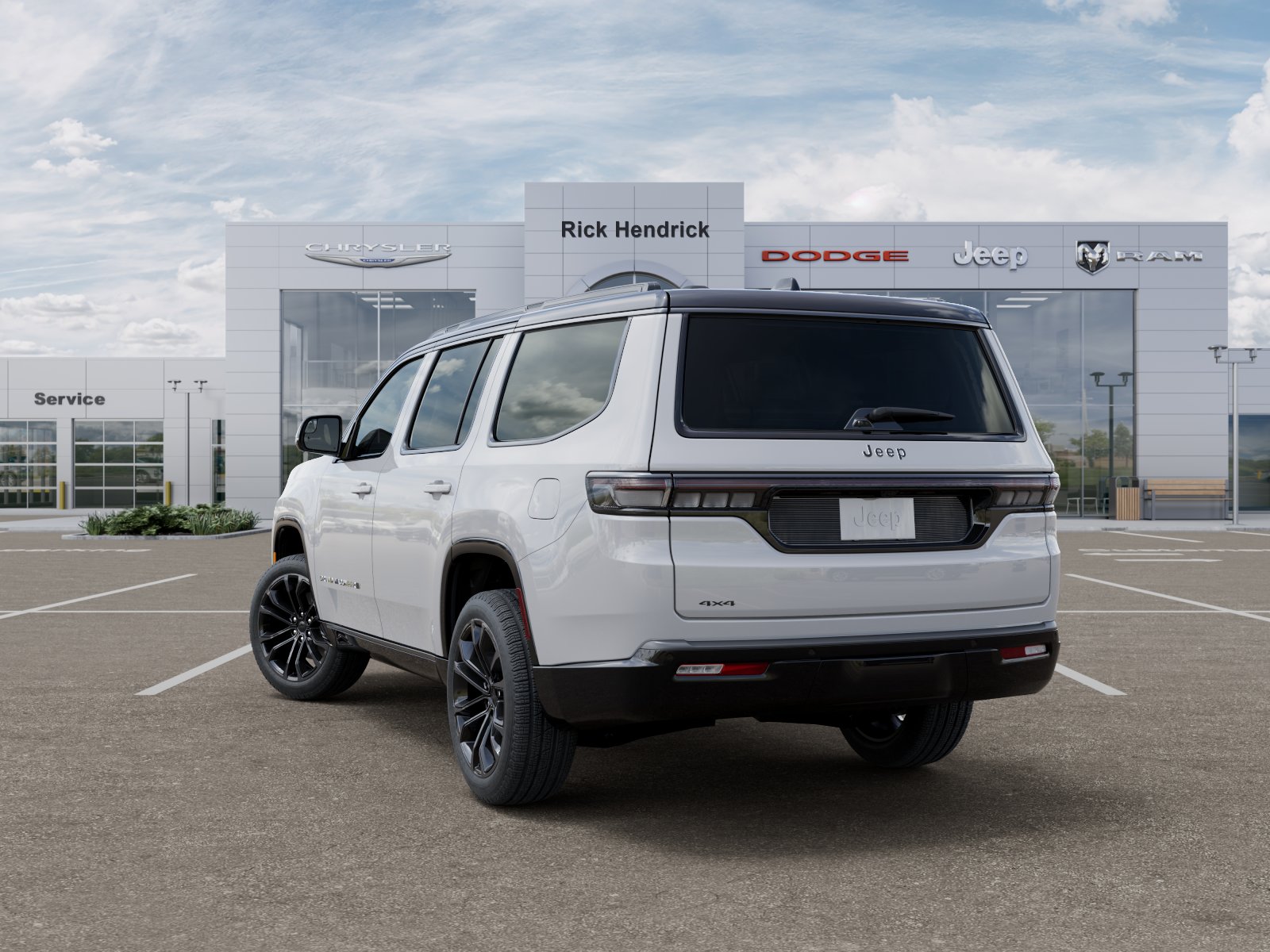 New 2026 Bright White Clear-Coat Exterior Paint Jeep Summit Obsidian image 30