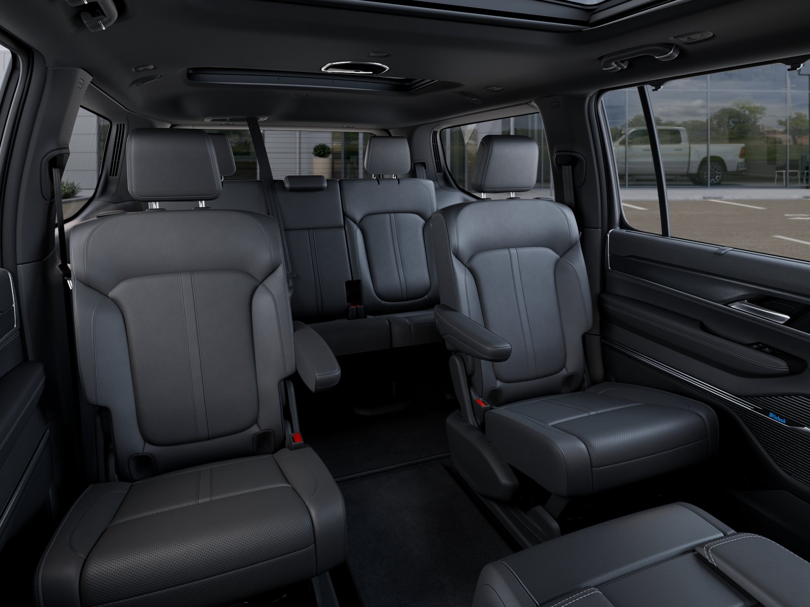 New 2026 Bright White Clear-Coat Exterior Paint Jeep Summit Obsidian image 41