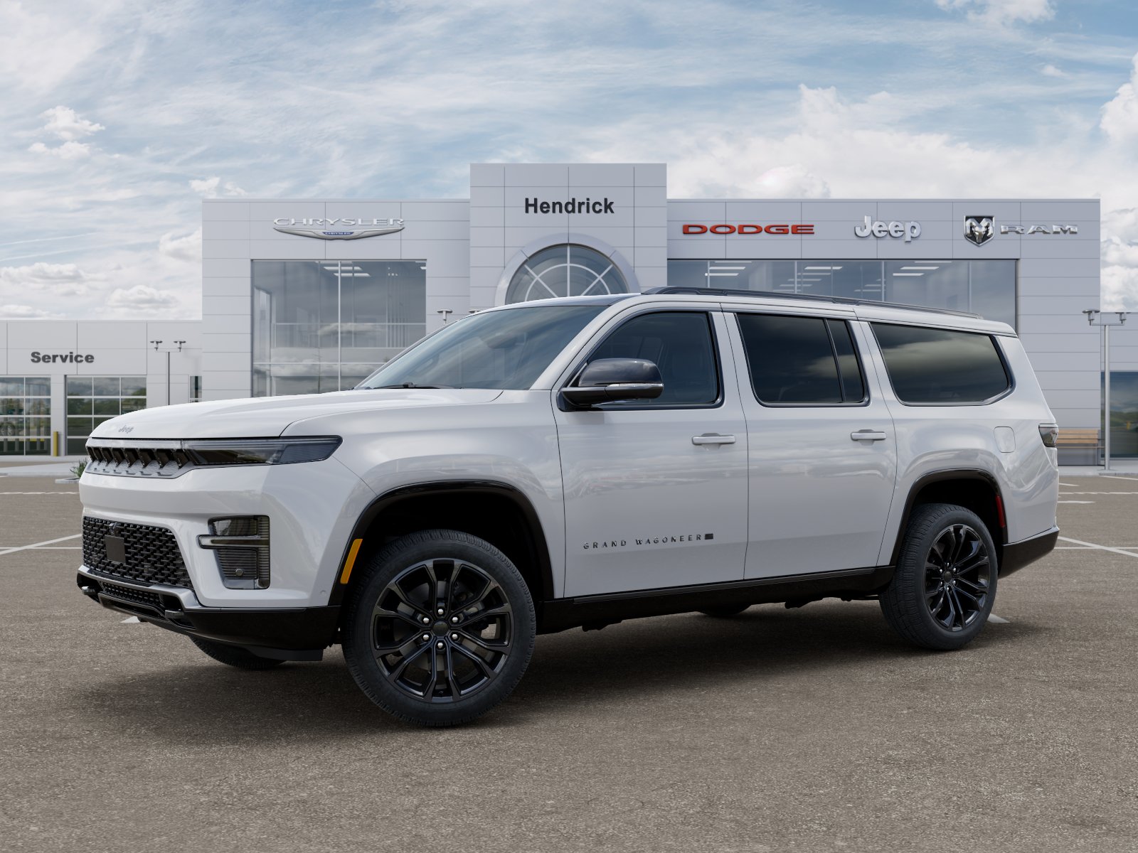 New 2026 Bright White Clear-Coat Exterior Paint Jeep Summit Reserve image 41