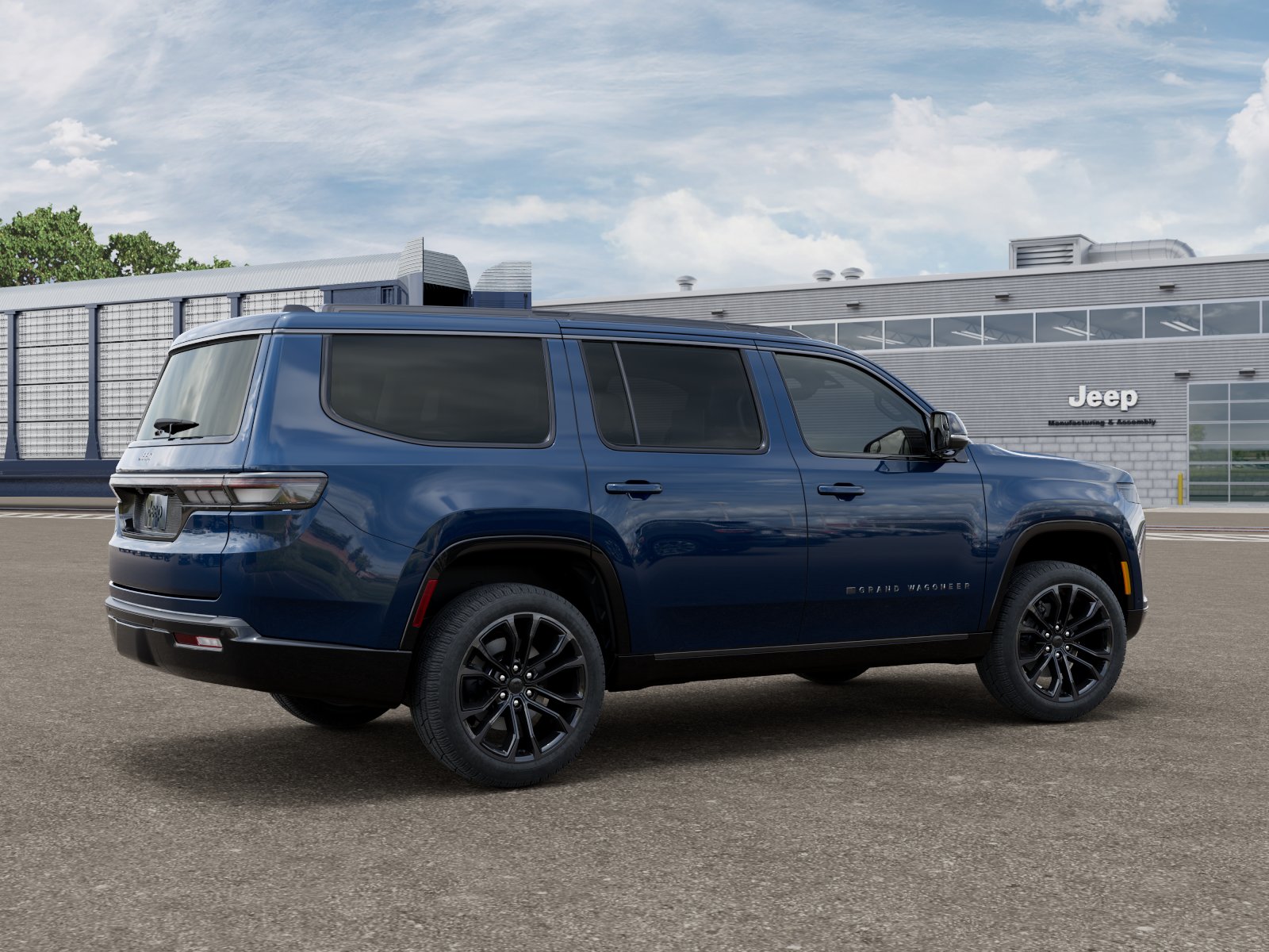New 2026 Fathom Blue Pearl-Coat Exterior Paint (Late Availability) Jeep Grand Wagoneer image 5