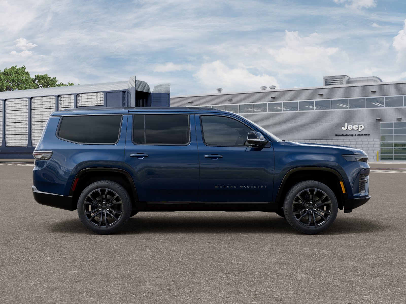 New 2026 Fathom Blue Pearl-Coat Exterior Paint (Late Availability) Jeep Grand Wagoneer image 21