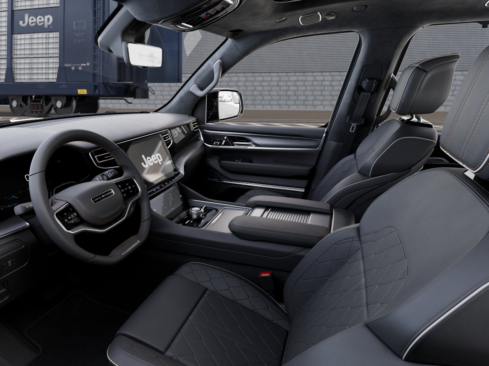 New 2026 Fathom Blue Pearl-Coat Exterior Paint (Late Availability) Jeep Grand Wagoneer image 22
