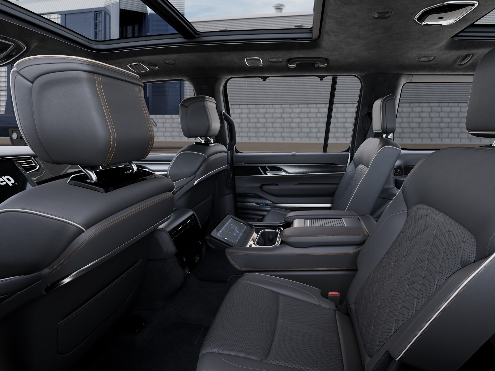 New 2026 Fathom Blue Pearl-Coat Exterior Paint (Late Availability) Jeep Grand Wagoneer image 23