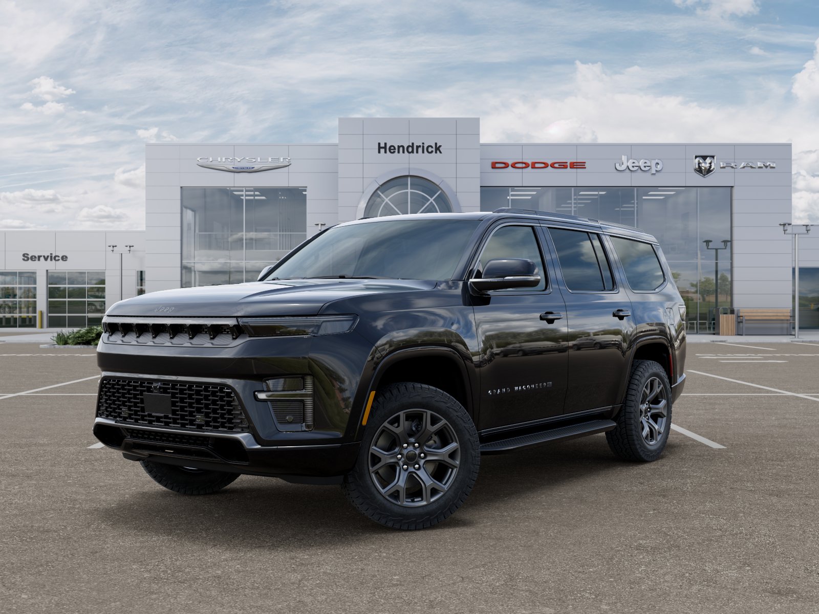 New 2026 High Gloss Black Exterior Paint Jeep Grand Wagoneer image 2