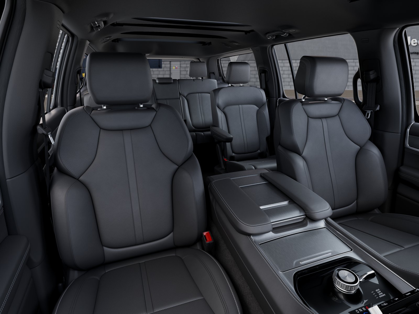 New 2026 Baltic-Gray Metallic Clear-Coat Exterior Paint Jeep Grand Wagoneer image 16