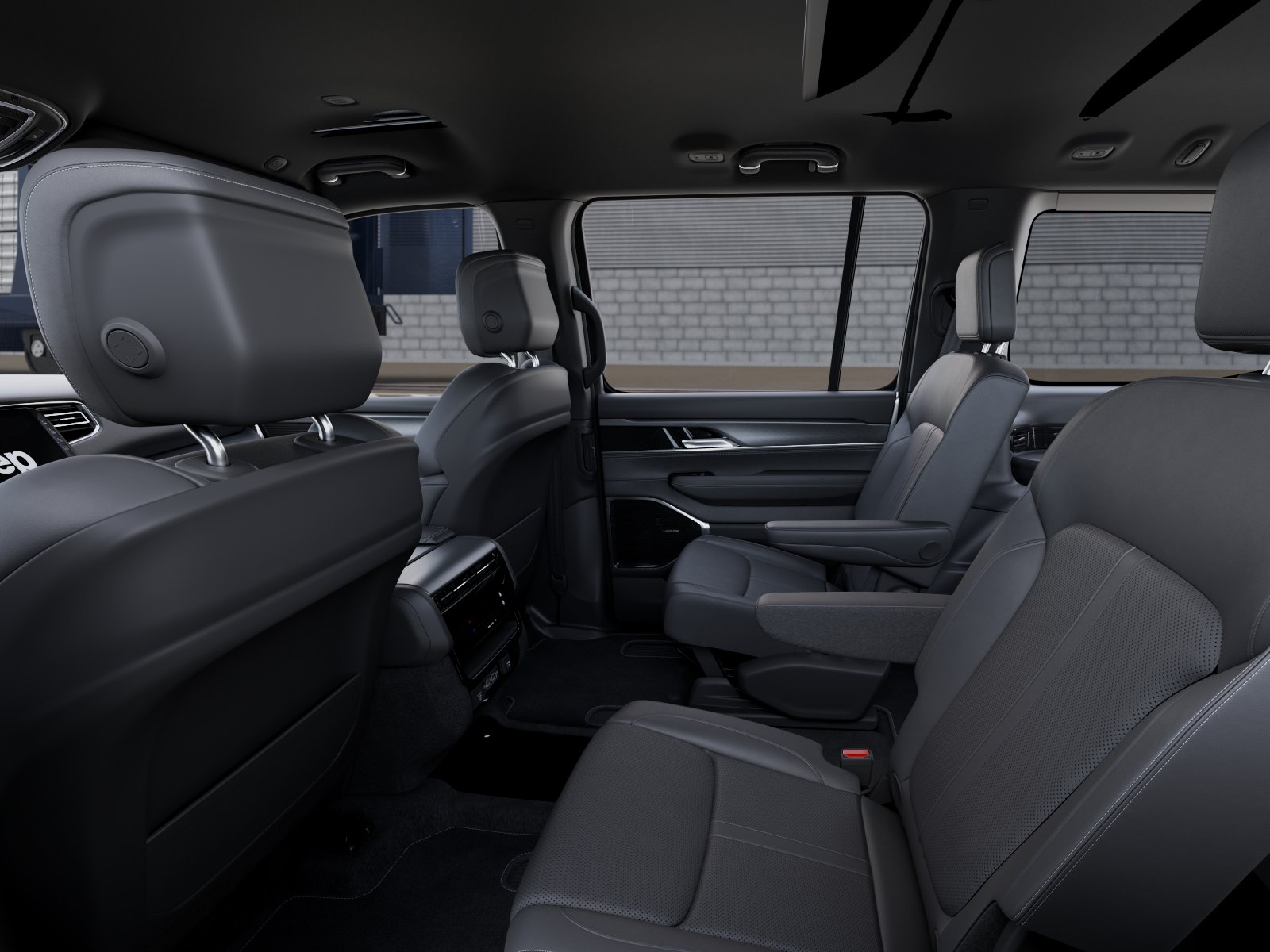 New 2026 Baltic-Gray Metallic Clear-Coat Exterior Paint Jeep Grand Wagoneer image 23