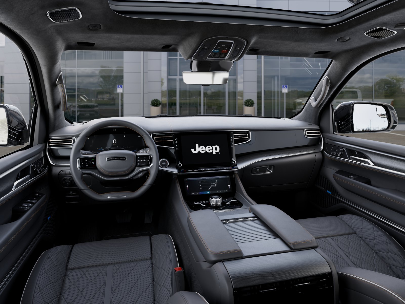 New 2026 Bright White Clearcoat Jeep Summit Reserve image 77