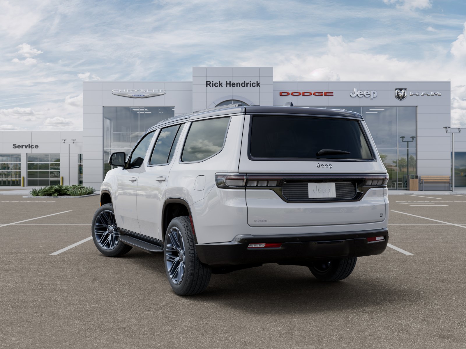 New 2026 Bright White Clear-Coat Exterior Paint Jeep 85th Anniversary image 3