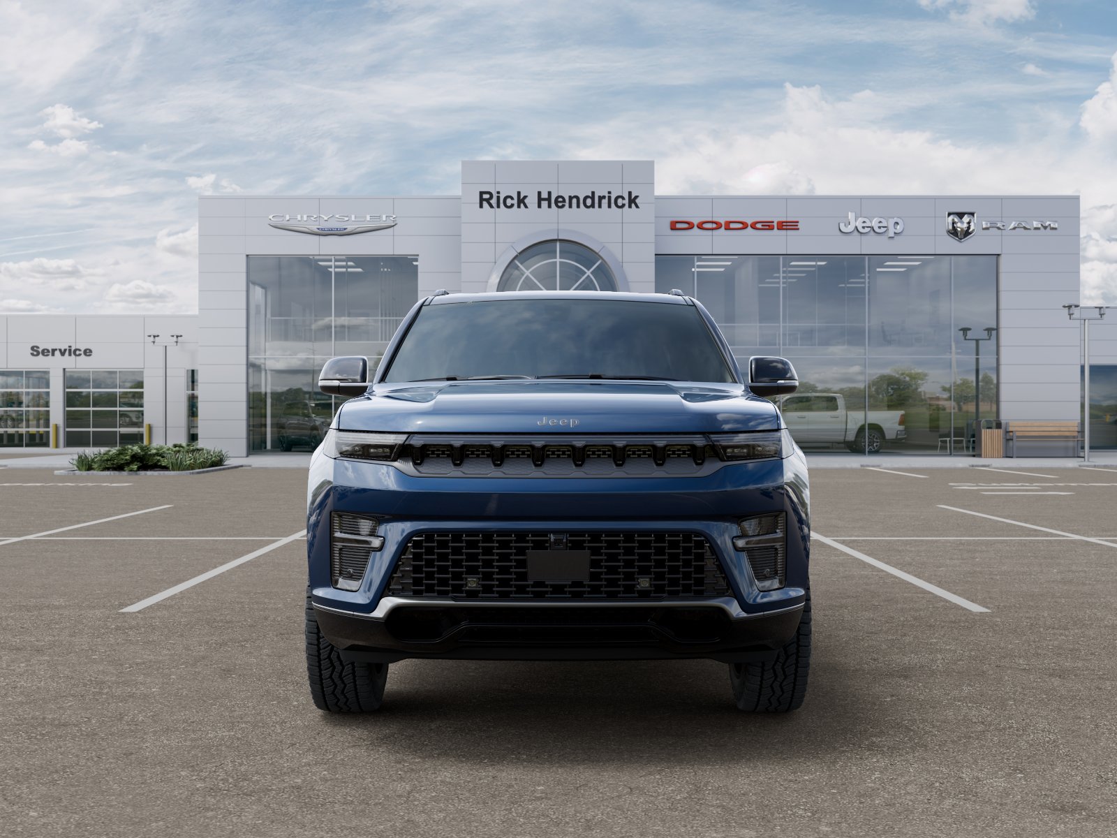New 2026 Fathom Blue Pearl-Coat Exterior Paint (Late Availability) Jeep Upland image 6