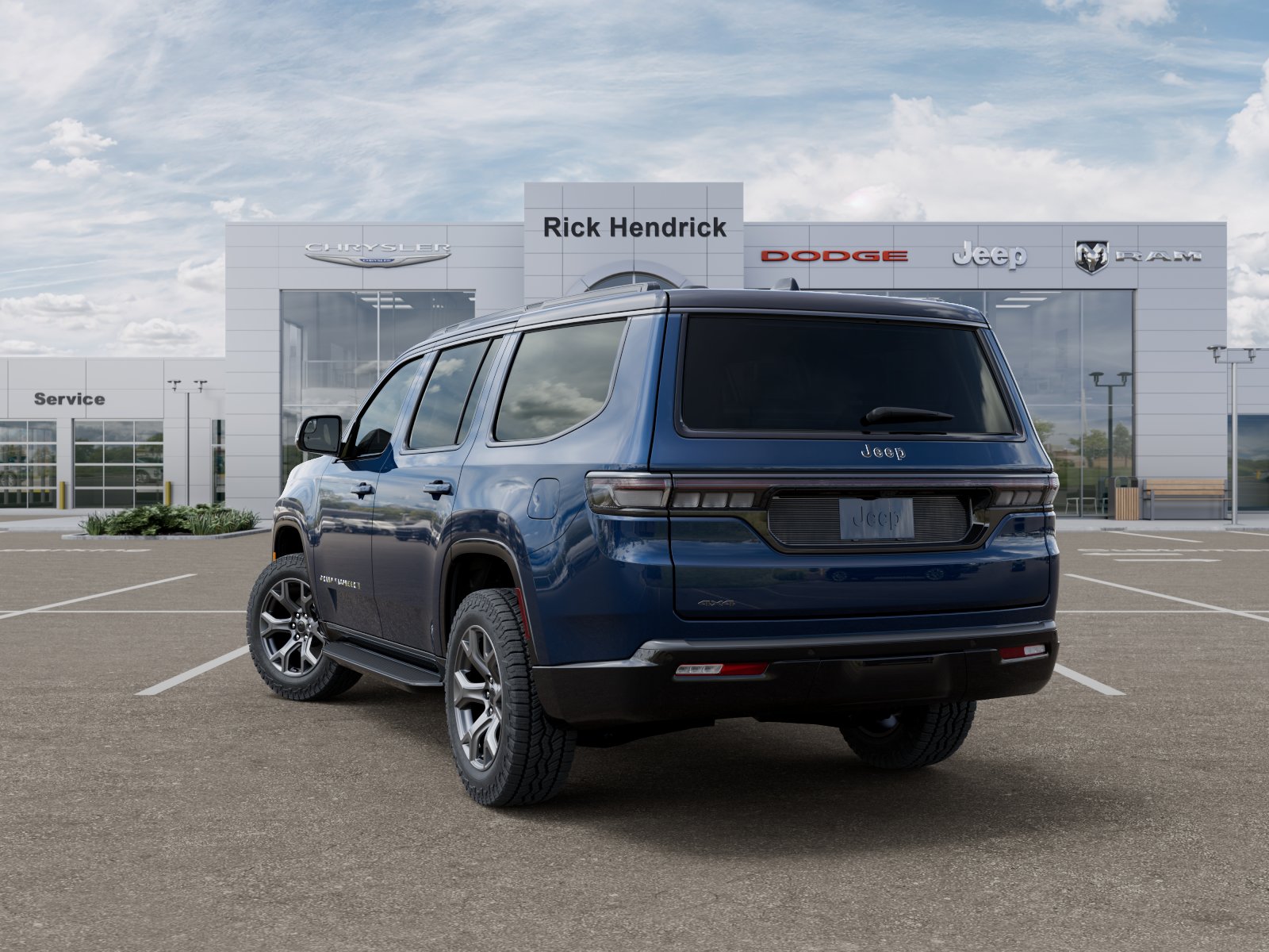New 2026 Fathom Blue Pearl-Coat Exterior Paint (Late Availability) Jeep Upland image 3