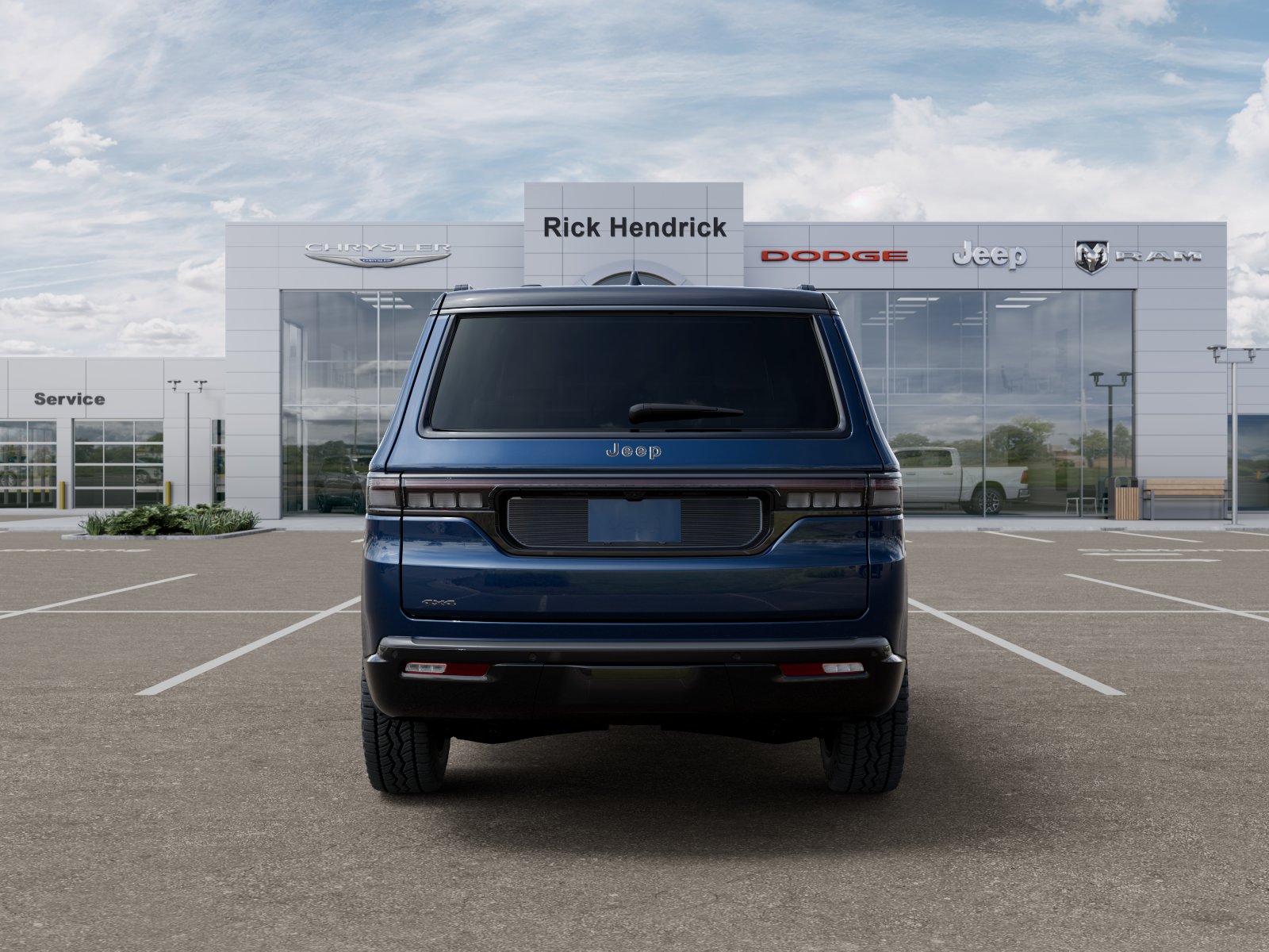 New 2026 Fathom Blue Pearl-Coat Exterior Paint (Late Availability) Jeep Upland image 7