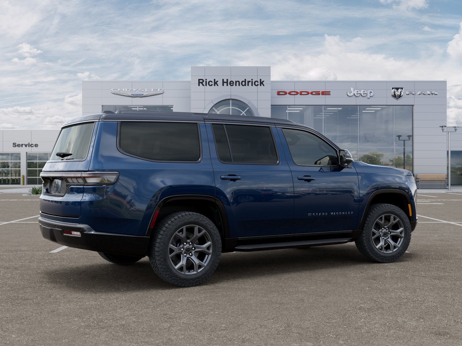 New 2026 Fathom Blue Pearl-Coat Exterior Paint (Late Availability) Jeep Upland image 4