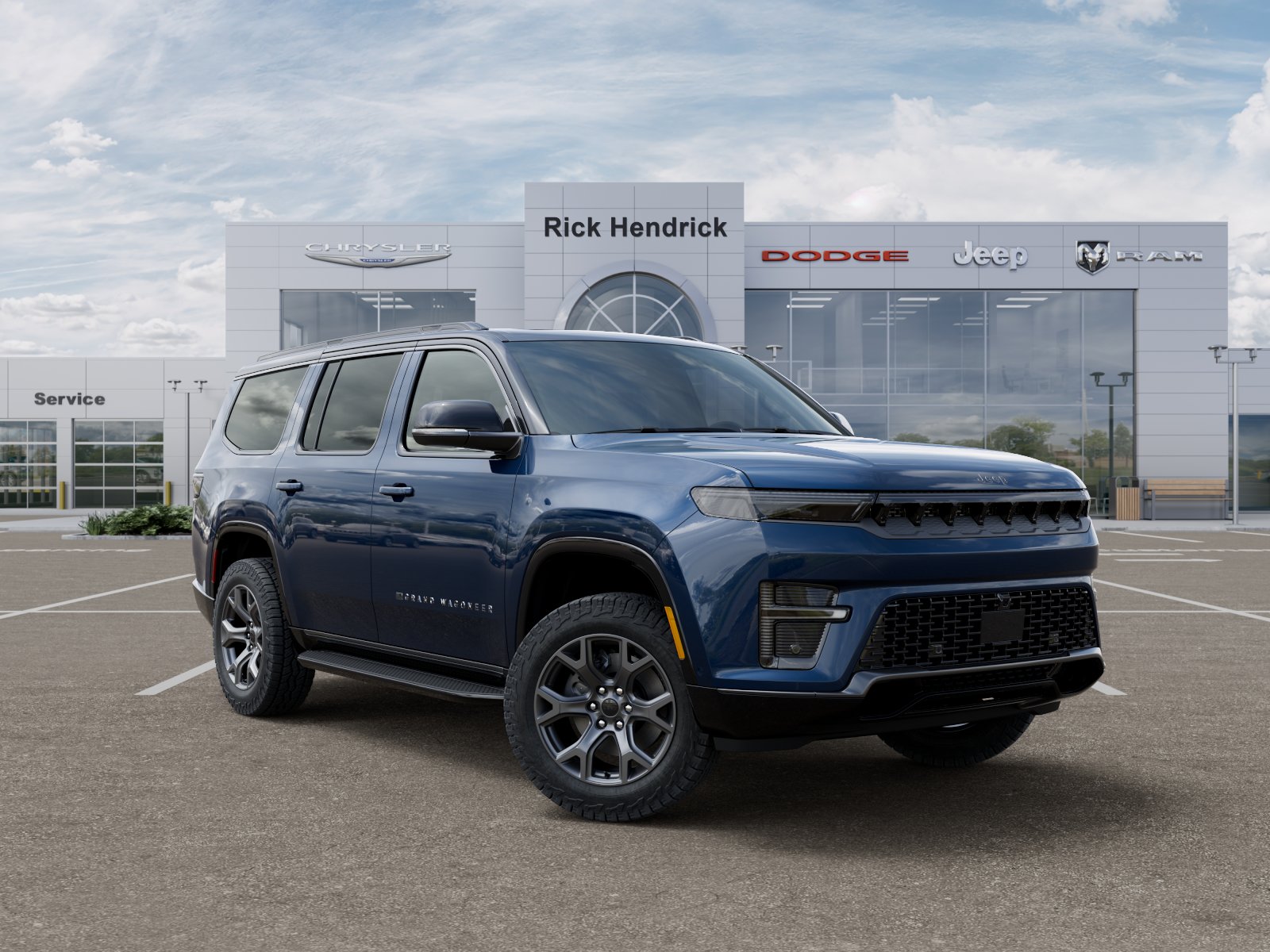 New 2026 Fathom Blue Pearl-Coat Exterior Paint (Late Availability) Jeep Upland image 5