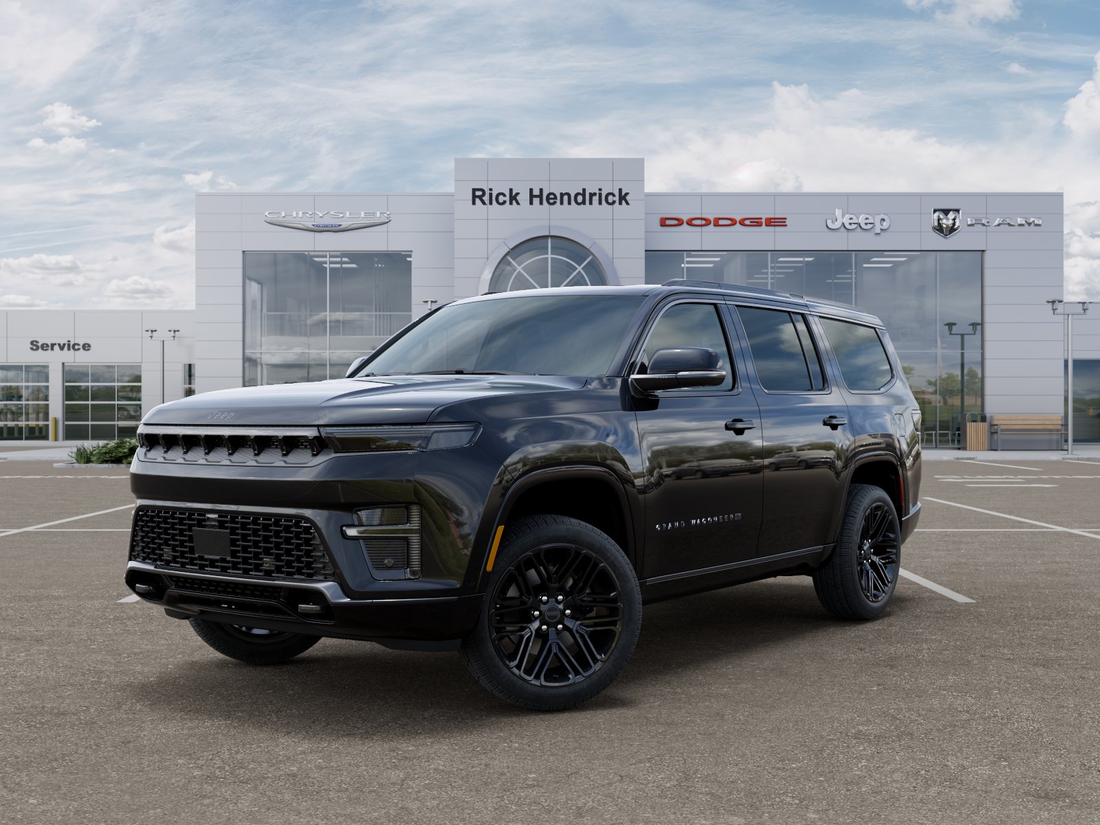 New 2026 High Gloss Black Exterior Paint Jeep Limited Reserve image 2