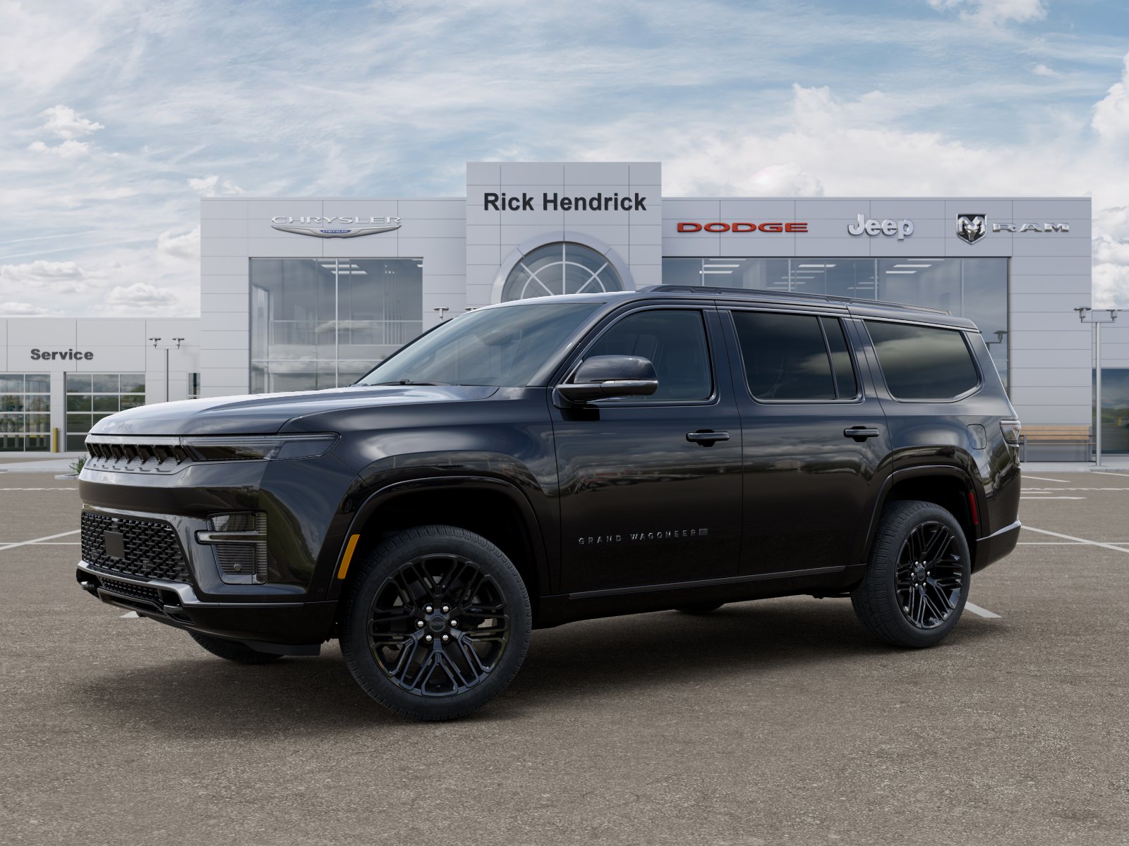 New 2026 High Gloss Black Exterior Paint Jeep Limited Reserve image 3