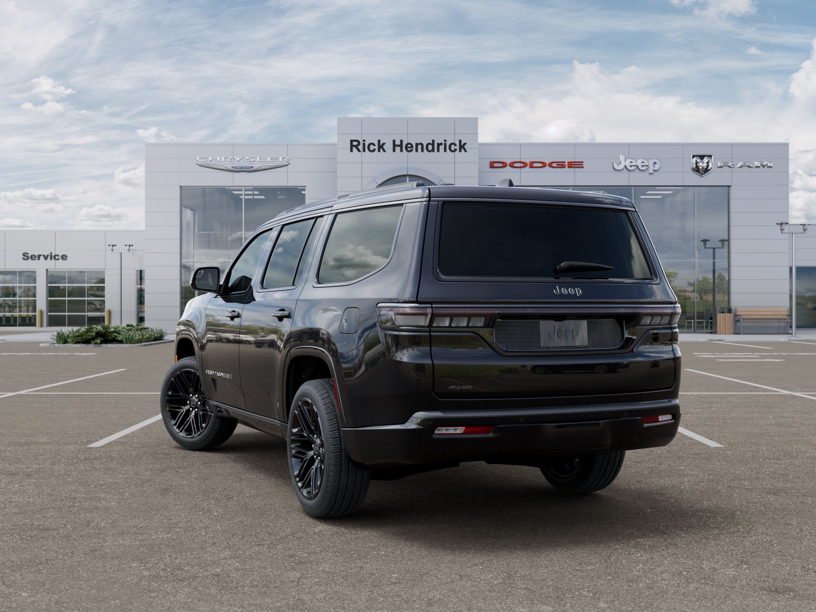 New 2026 High Gloss Black Exterior Paint Jeep Limited Reserve image 4