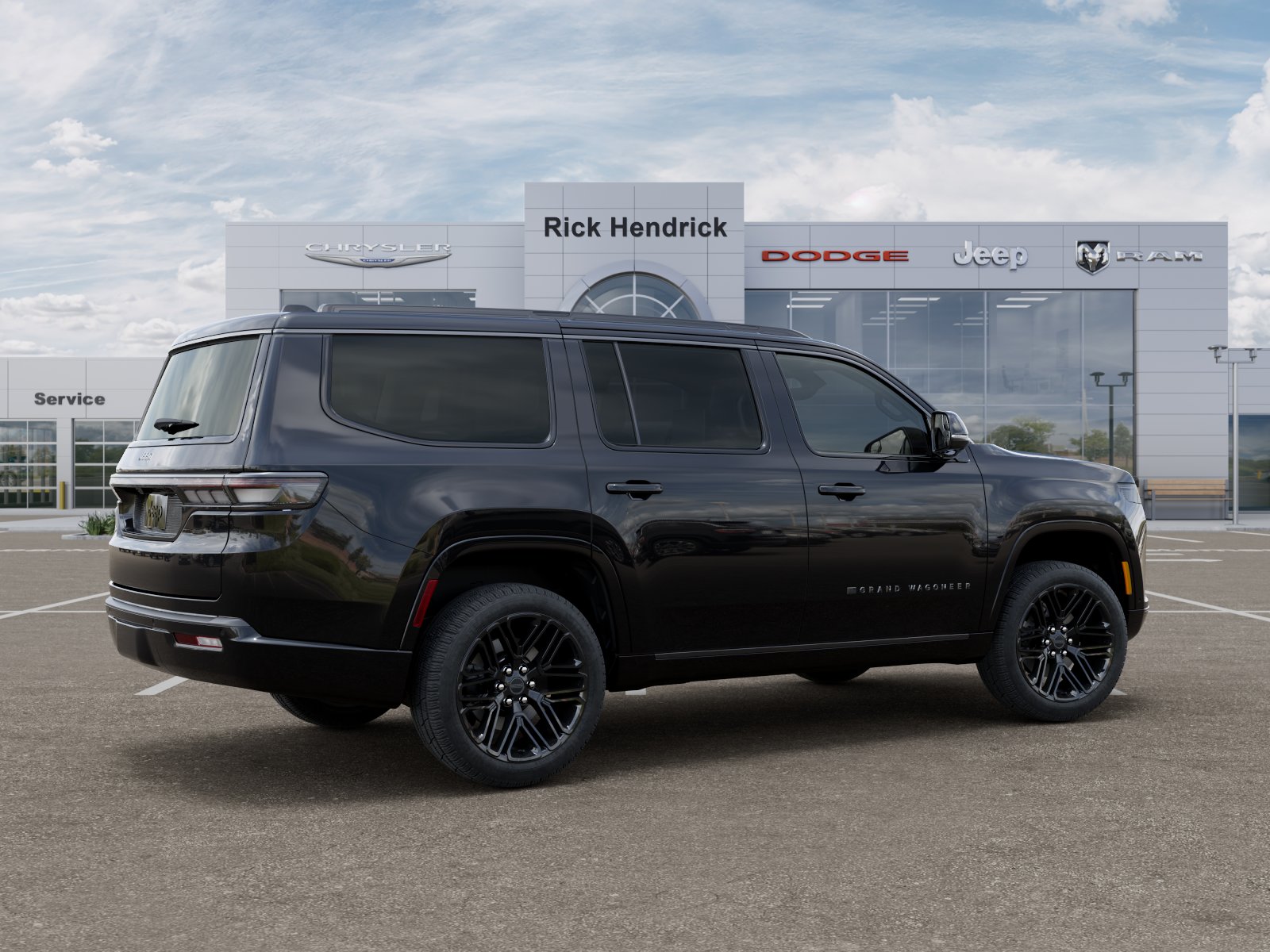 New 2026 High Gloss Black Exterior Paint Jeep Limited Reserve image 5